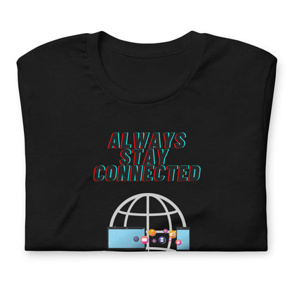 Stay Connected Unisex t-shirt by Passport Outfitters