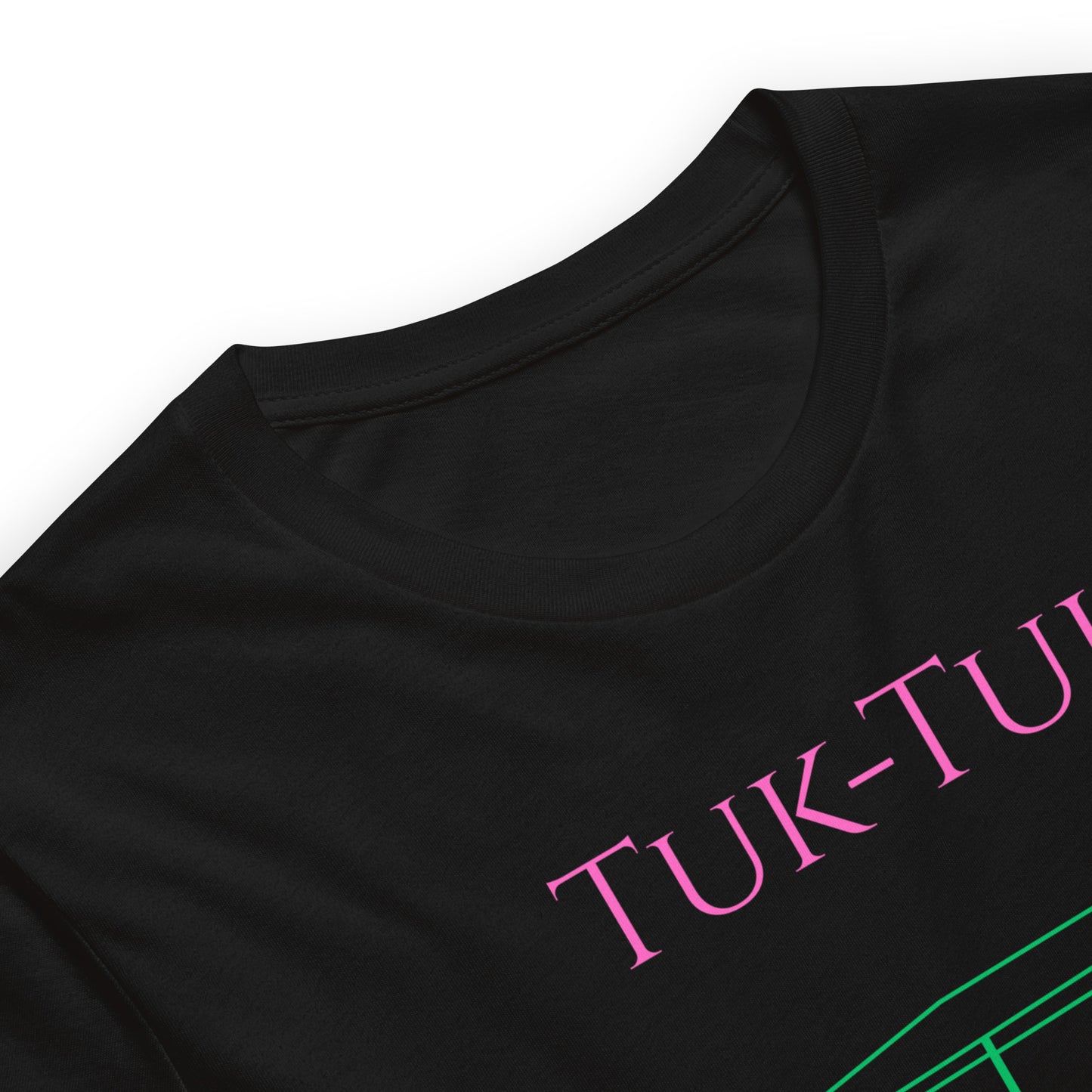 Tuk-Tuk Travel Tee – Pink & Emerald Green Edition by Passport Outfitters
