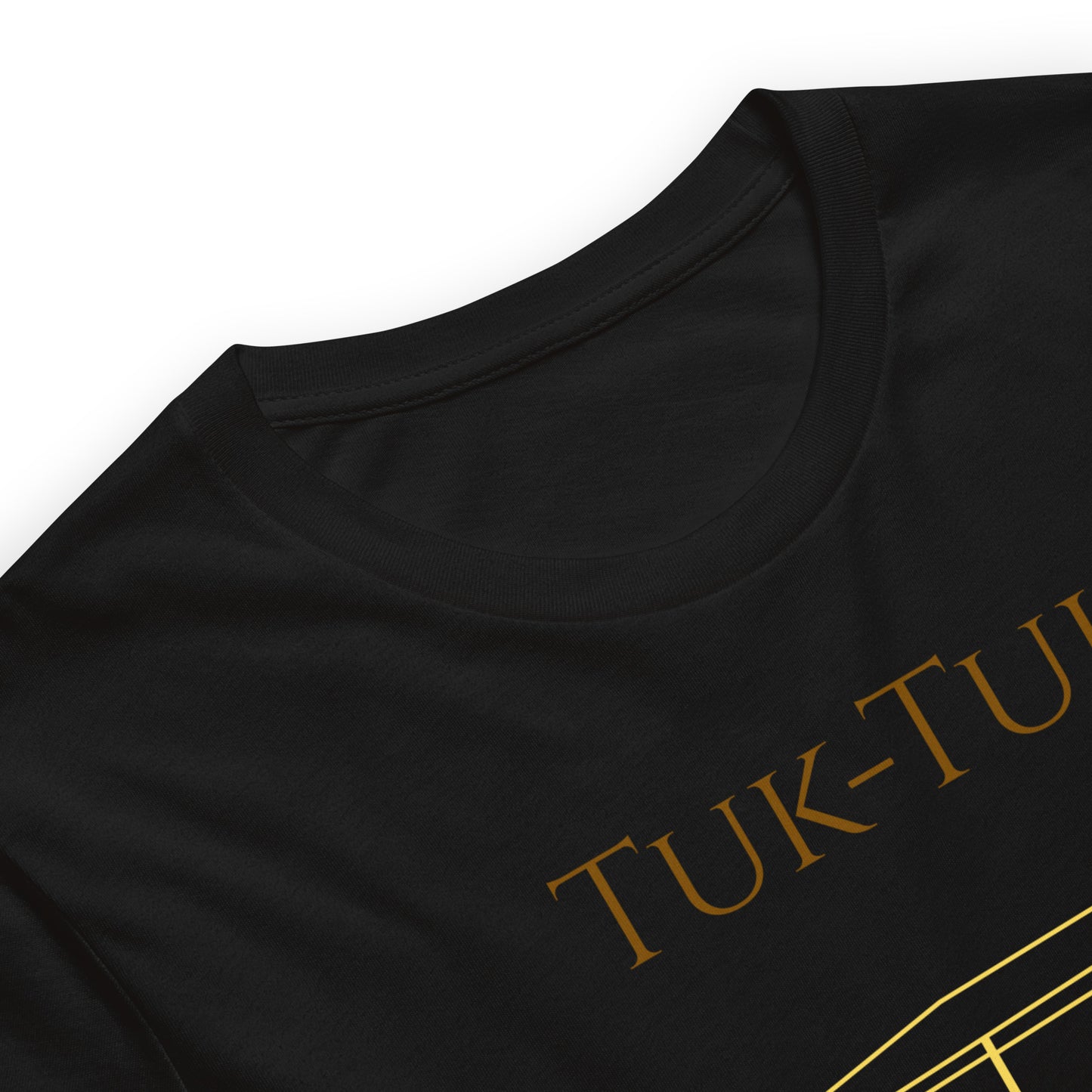 Tuk-Tuk Travel Tee – Charcoal & Gilded Gold Edition by Passport Outfitters by Passport Outfitters
