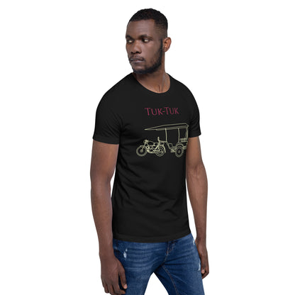 Tuk-Tuk Travel Tee – Crimson & Cream Edition by Passport Outfitters by Passport Outfitters