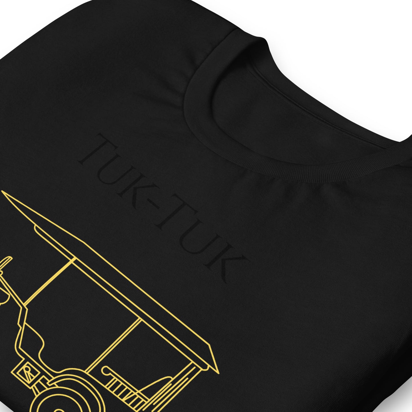 Tuk-Tuk Travel Tee – Heritage Black & Gold Edition by Passport Outfitters by Passport Outfitters