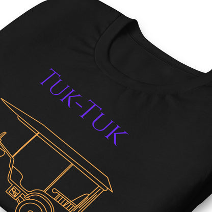 Tuk-Tuk Travel Tee – Imperial Purple & Gold Edition by Passport Outfitters by Passport Outfitters