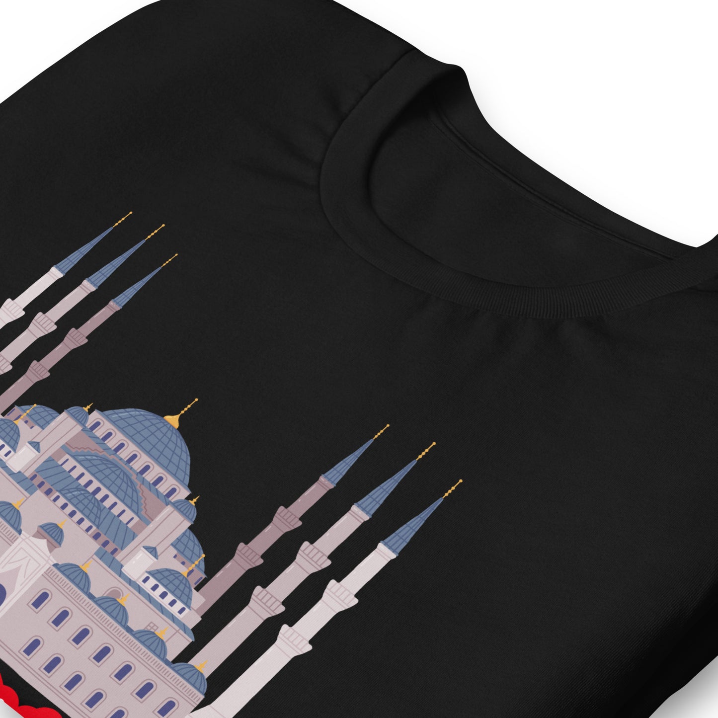 Istanbul Blue Mosque Graphic T-Shirt | Turkey Travel & Architecture Tee by Passport Outfitters