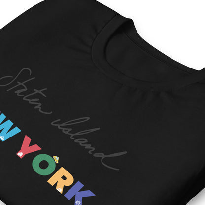 Staten Island New York Unisex t-shirt by Passport Outfitters