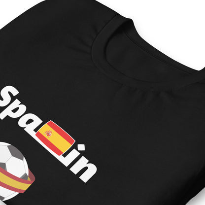 Spain Futbol Pride Unisex t-shirt by Passport Outfitters