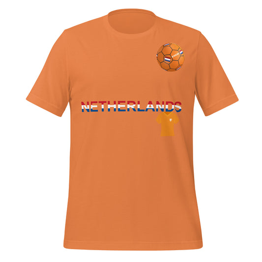 Netherlands Soccer Fan T-Shirt – Oranje Pride Unisex Tee by Passport Outfitters
