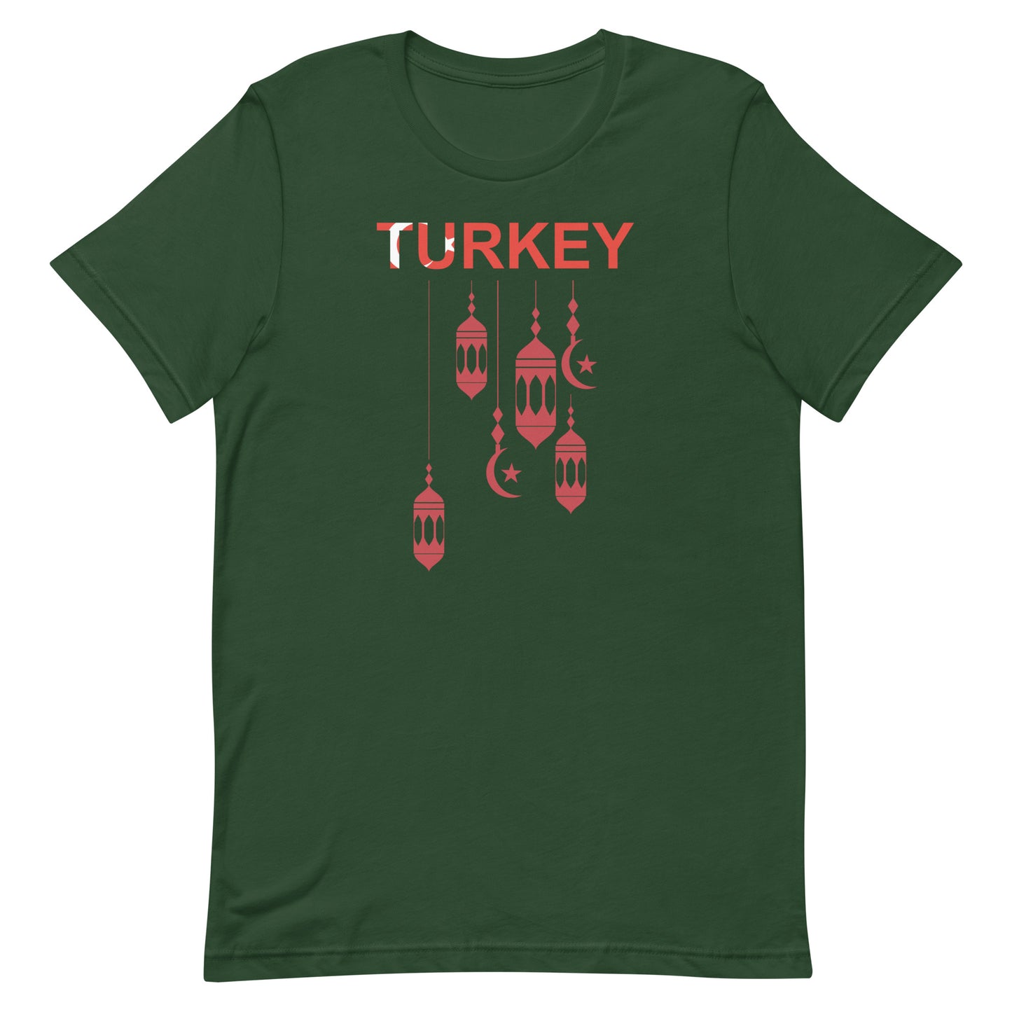 Turkey Ramadan Lantern Graphic T-Shirt | Crescent & Star Tee by Passport Outfitters