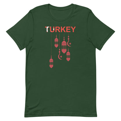 Turkey Ramadan Lantern Graphic T-Shirt | Crescent & Star Tee by Passport Outfitters