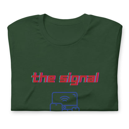 The Signal is strong in Japan Unisex t-shirt by Passport Outfitters