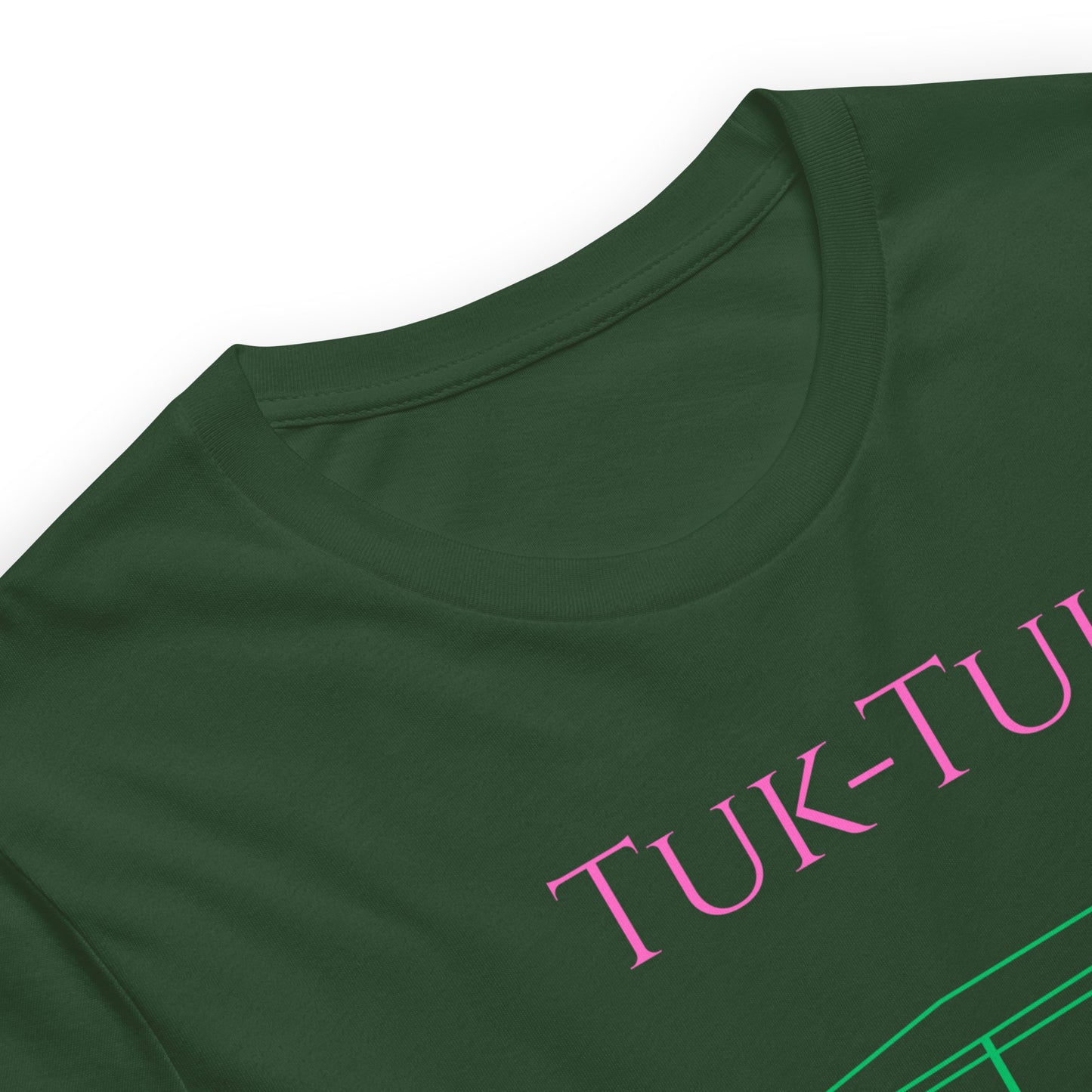 Tuk-Tuk Travel Tee – Pink & Emerald Green Edition by Passport Outfitters