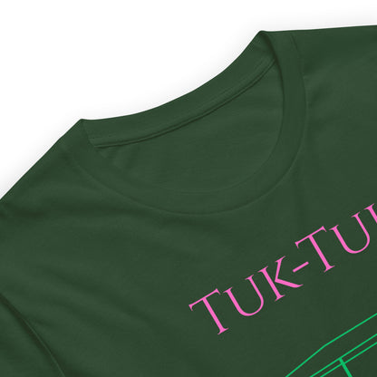 Tuk-Tuk Travel Tee – Pink & Emerald Green Edition by Passport Outfitters