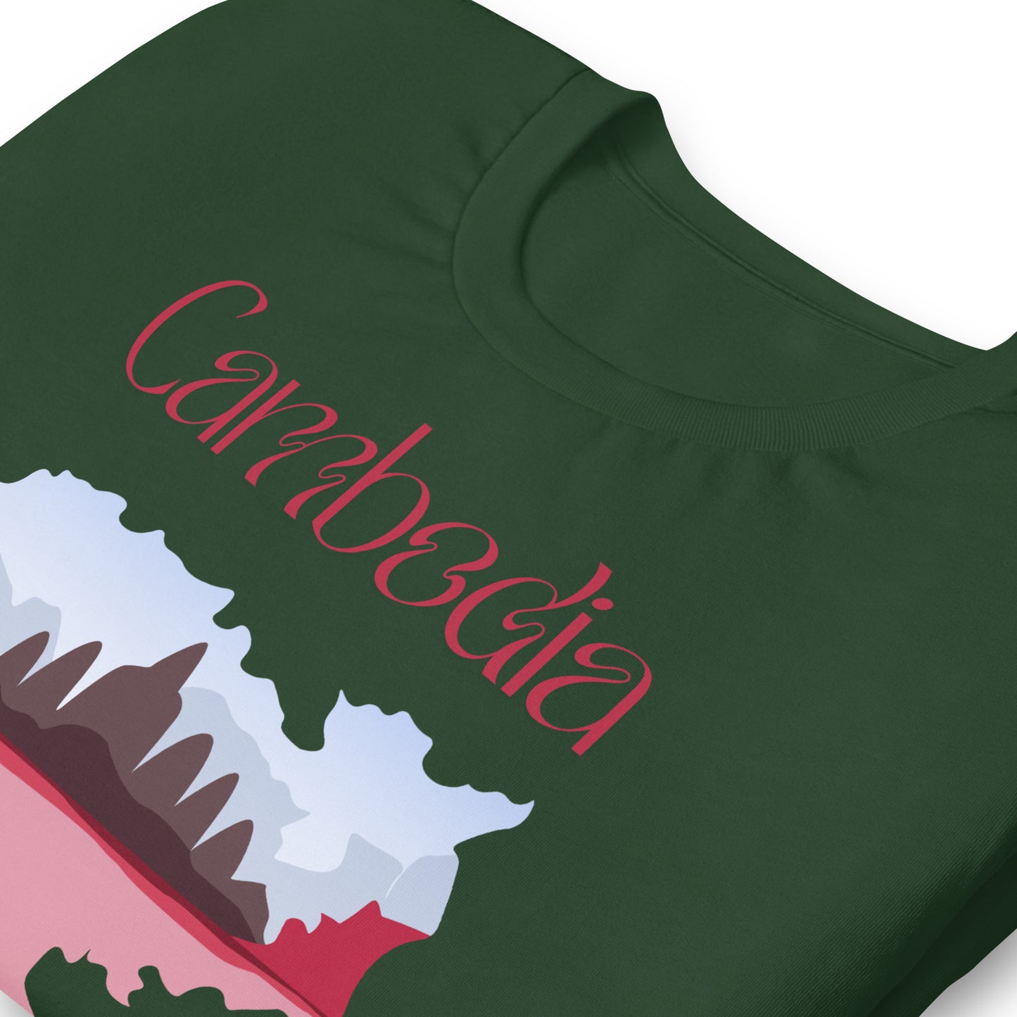 Cambodia Heritage Angkor Wat Graphic T-Shirt | Travel & Culture Tee by Passport Outfitters