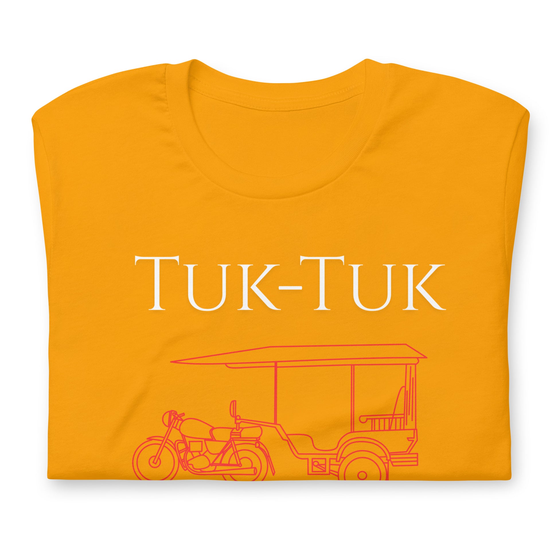 Tuk-Tuk Vintage Line Art T-Shirt by Passport Outfitters