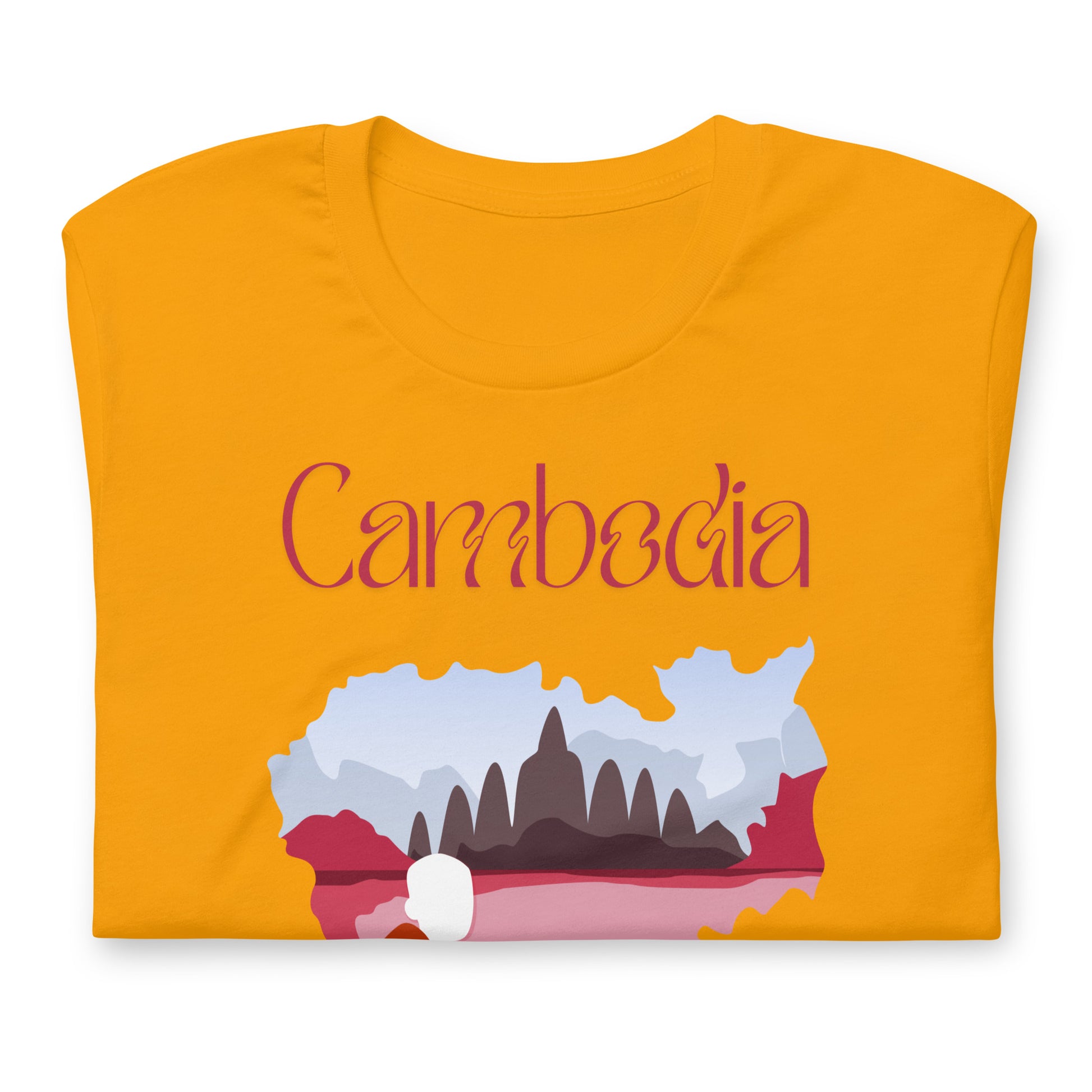 Cambodia Heritage Angkor Wat Graphic T-Shirt | Travel & Culture Tee by Passport Outfitters