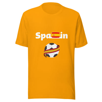 Spain Futbol Pride Unisex t-shirt by Passport Outfitters