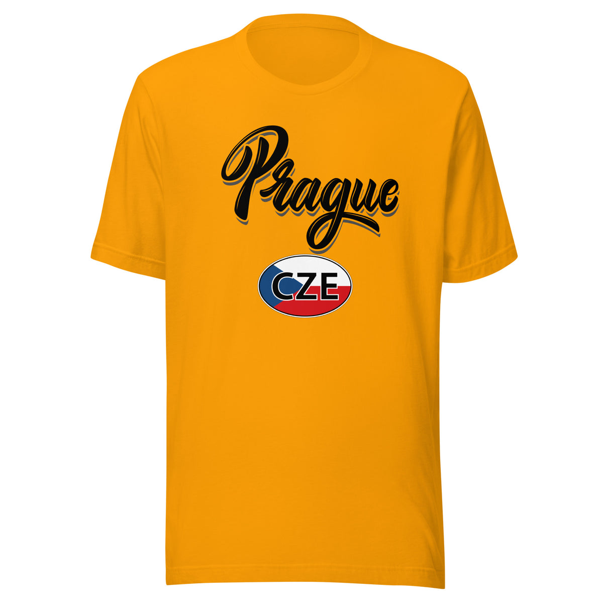 Prague CZE Unisex t-shirt by Passport Outfitters