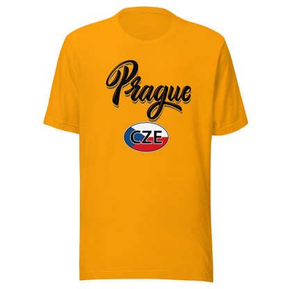 Prague CZE Unisex t-shirt by Passport Outfitters