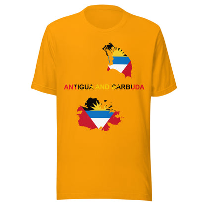 Antigua and Barbuda Pride Unisex t-shirt by Passport Outfitters