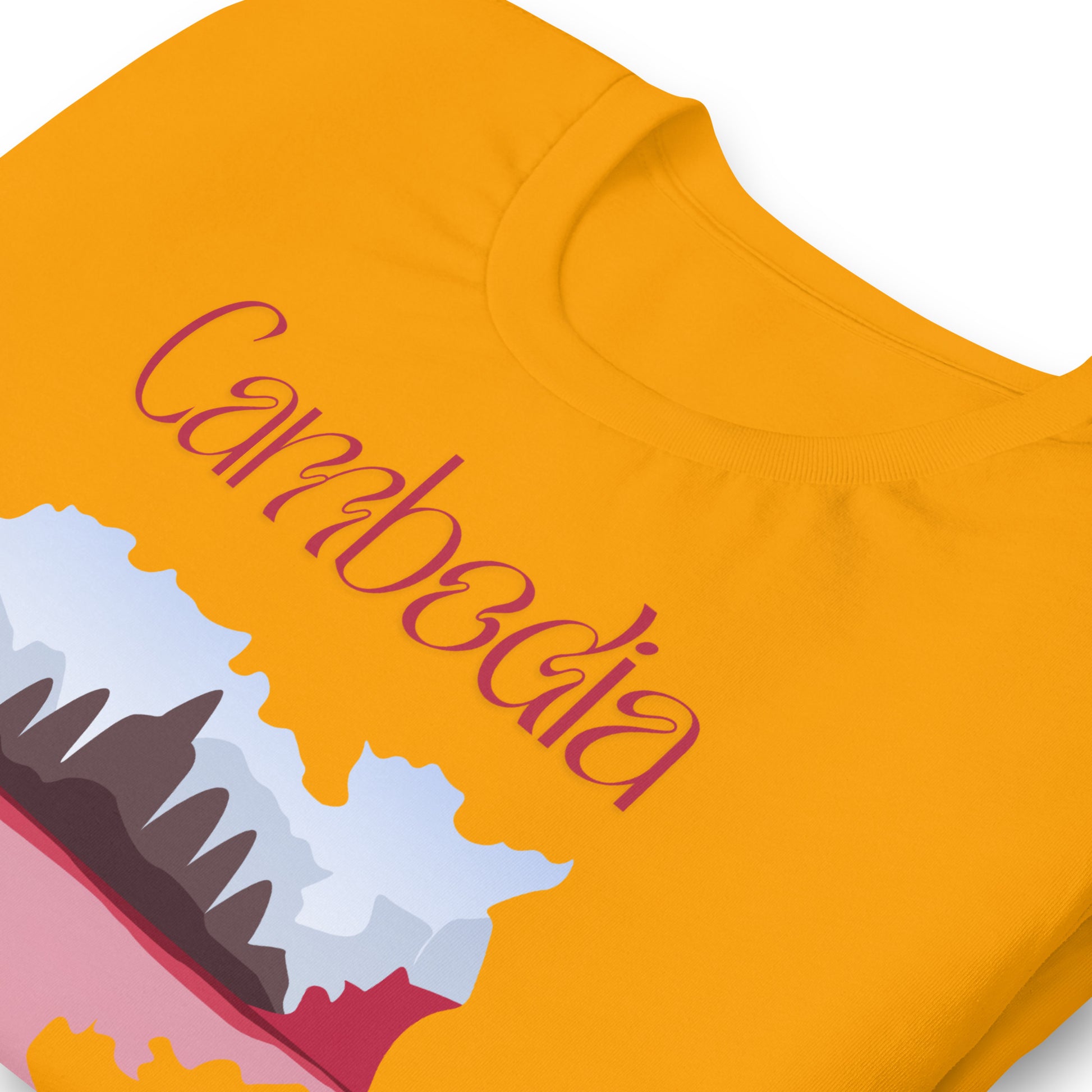 Cambodia Heritage Angkor Wat Graphic T-Shirt | Travel & Culture Tee by Passport Outfitters