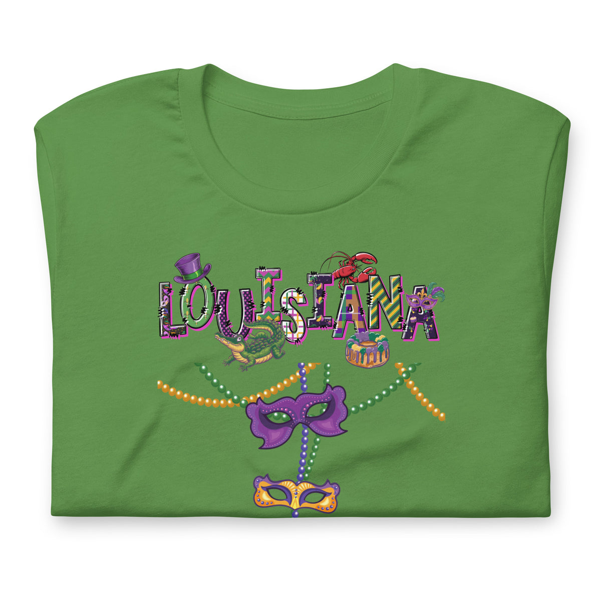 Louisiana Mardi Gras Unisex t-shirt by Passport Outfitters