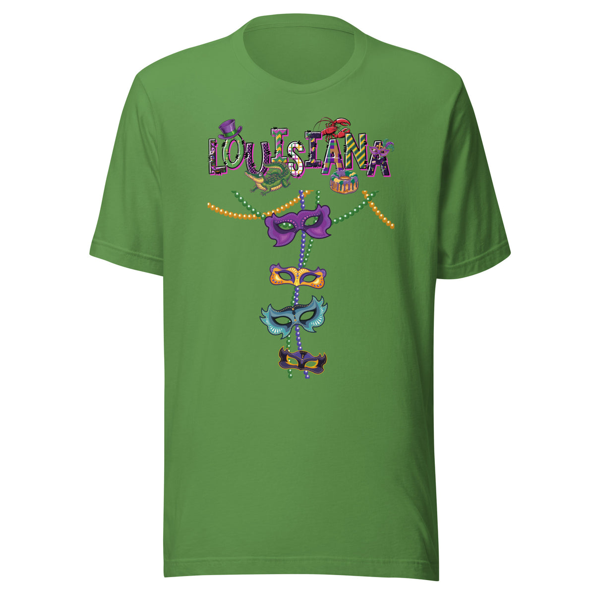 Louisiana Mardi Gras Unisex t-shirt by Passport Outfitters