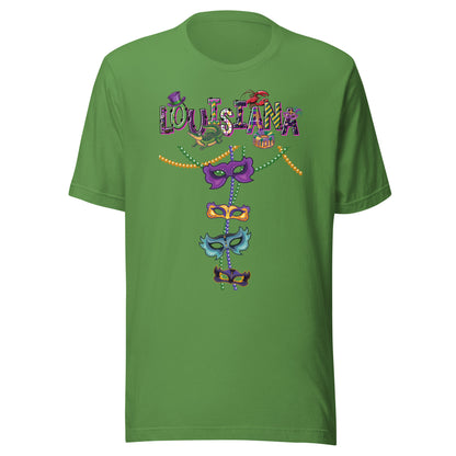 Louisiana Mardi Gras Unisex t-shirt by Passport Outfitters