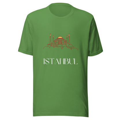 Istanbul Graphic T-Shirt | Hagia Sophia Skyline Travel Tee by Passport Outfitters