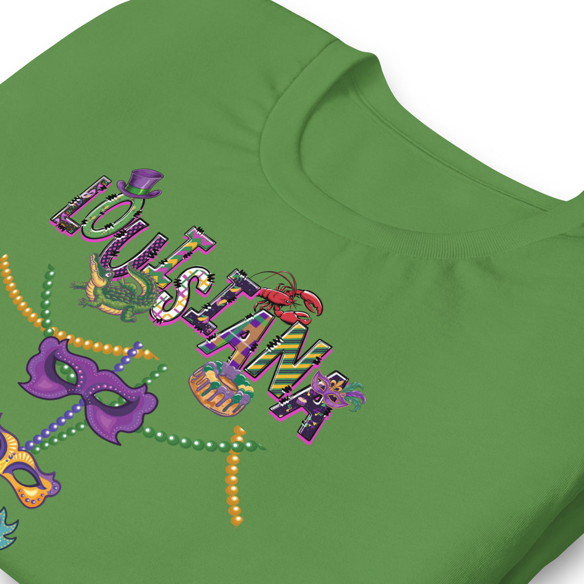 Louisiana Mardi Gras Unisex t-shirt by Passport Outfitters