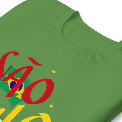São Paulo Brasil T-Shirt | Brazilian Flag Travel Graphic Tee by Passport Outfitters
