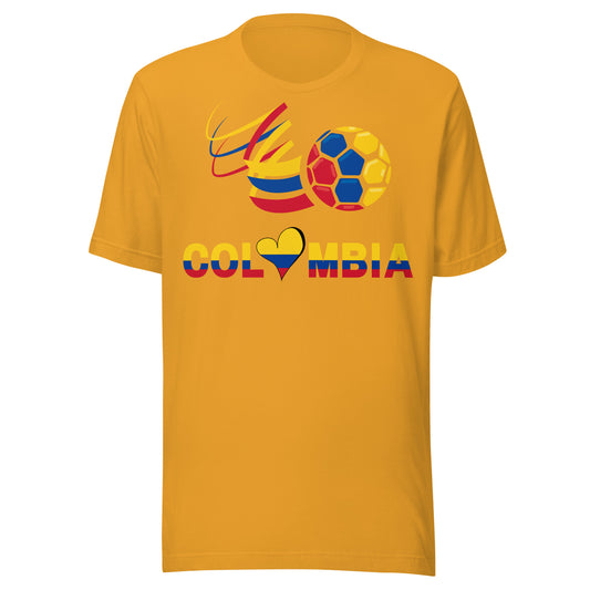 Vintage Colombia Soccer Fan Graphic Tee by Passport Outfitters