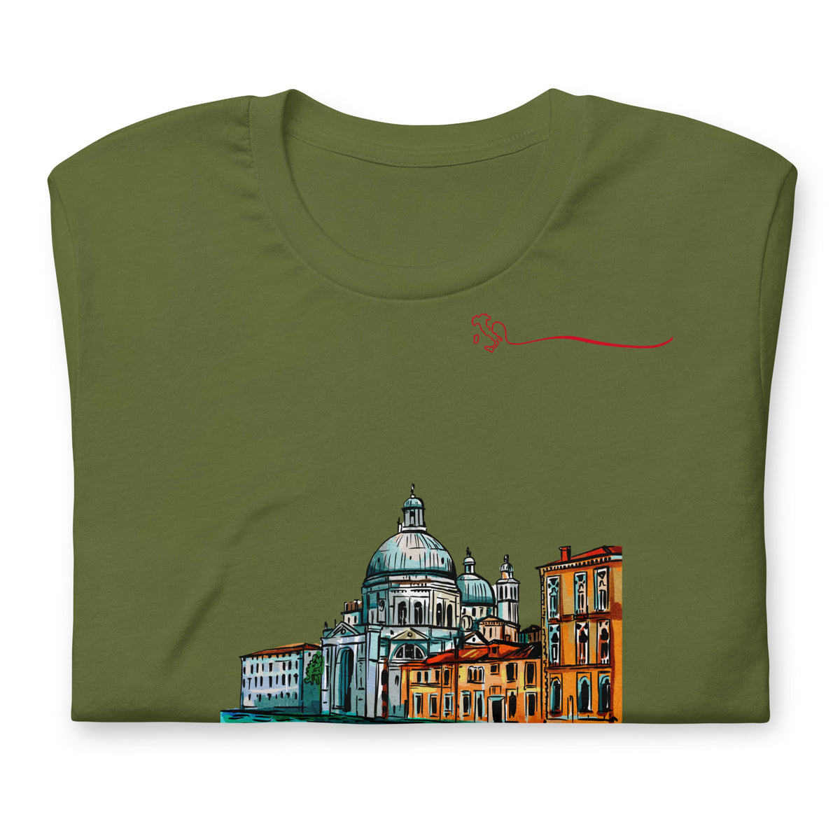 Italian Heritage Unisex t-shirt by Passport Outfitters