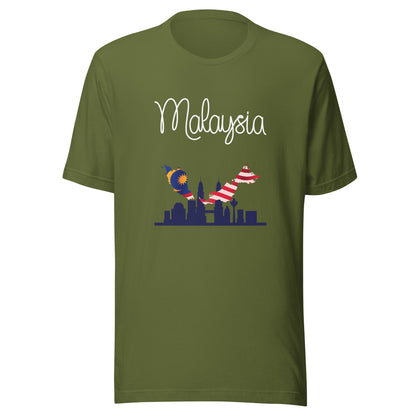 Malaysia Unisex t-shirt by Passport Outfitters