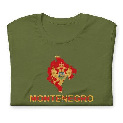 Montenegro Unisex t-shirt by Passport Outfitters