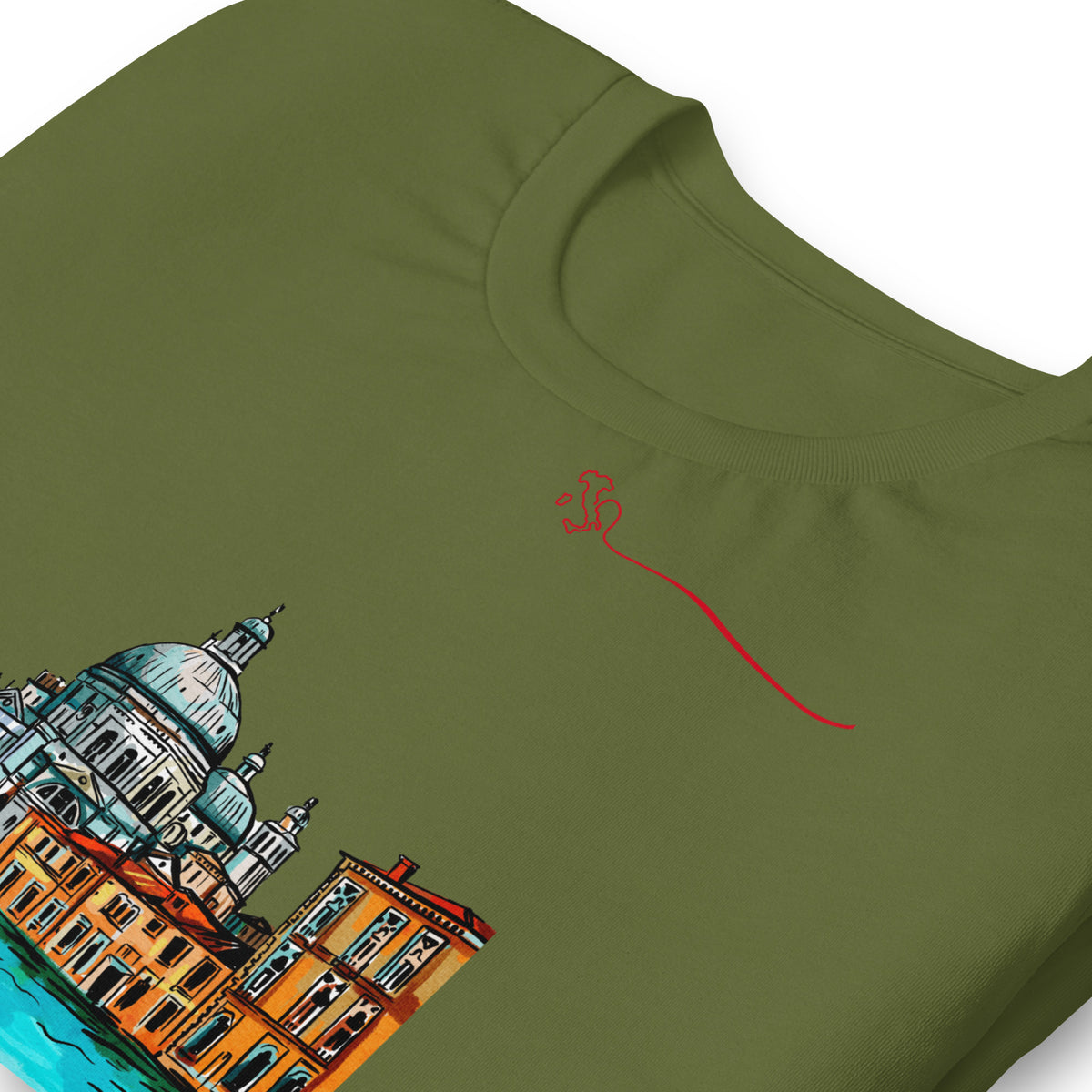 Italian Heritage Unisex t-shirt by Passport Outfitters