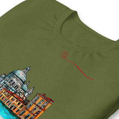 Italian Heritage Unisex t-shirt by Passport Outfitters