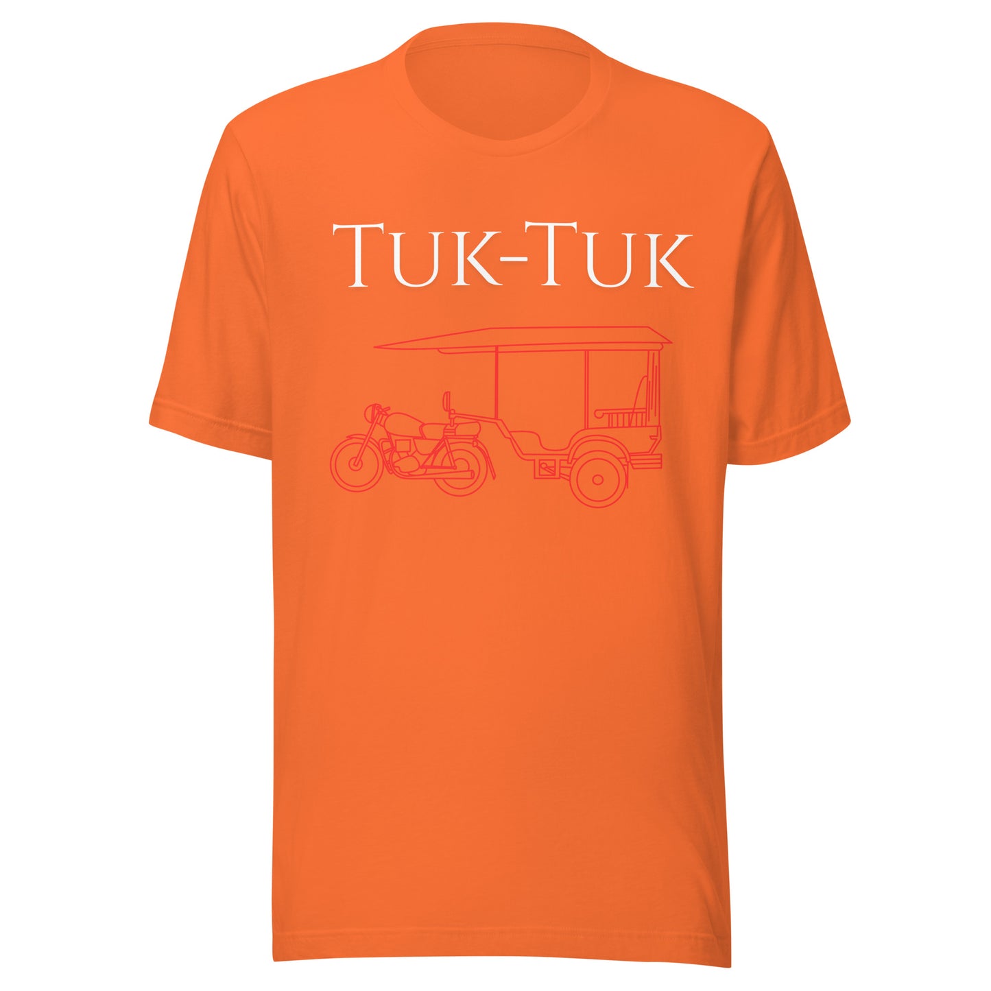 Tuk-Tuk Vintage Line Art T-Shirt by Passport Outfitters