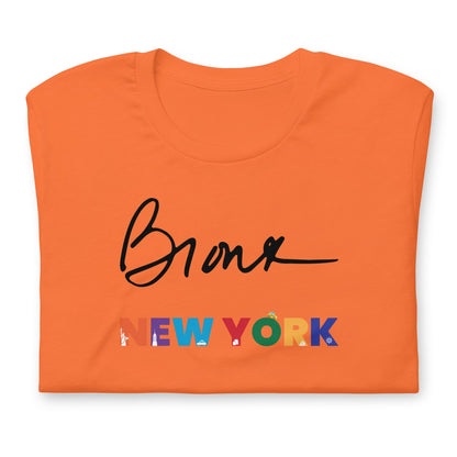 Bronx New York Unisex t-shirt by Passport Outfitters