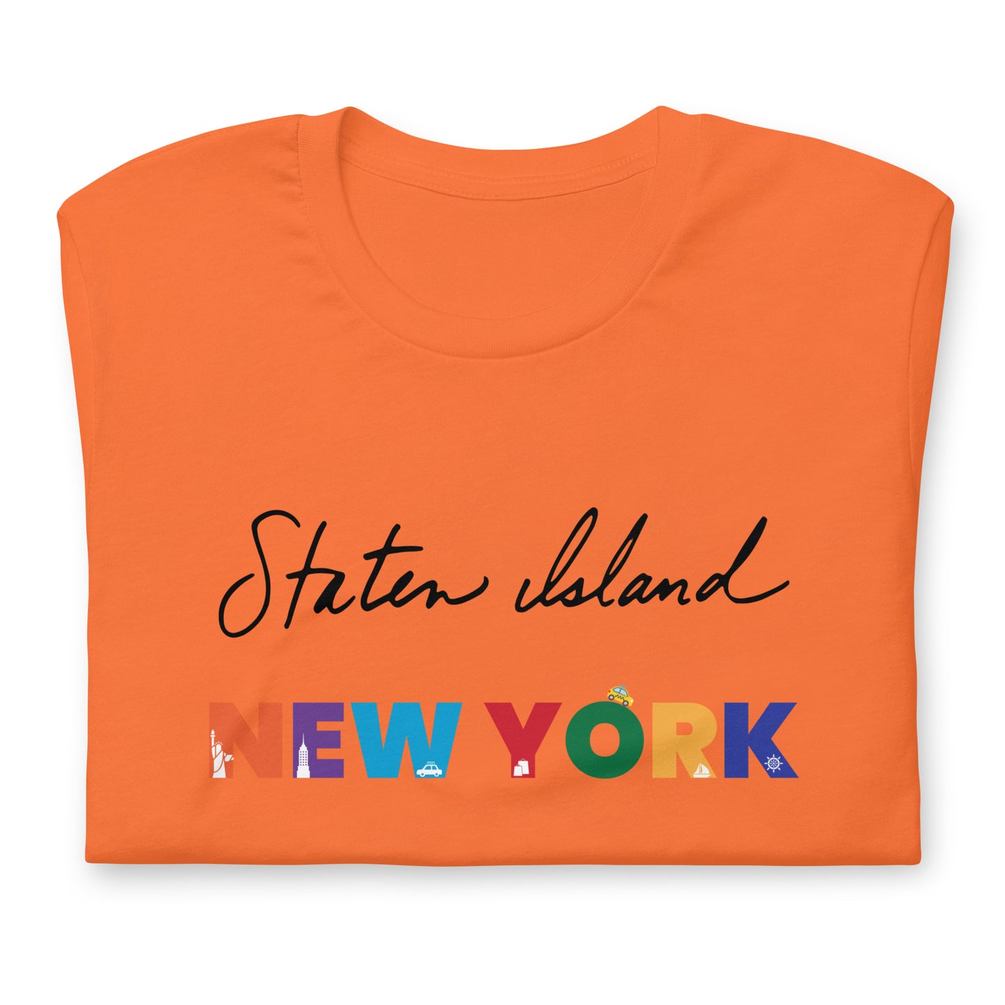 Staten Island New York Unisex t-shirt by Passport Outfitters