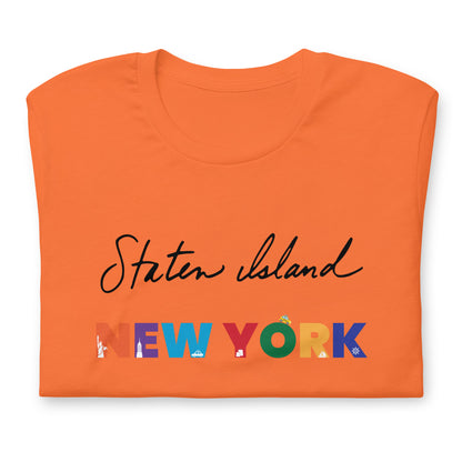 Staten Island New York Unisex t-shirt by Passport Outfitters