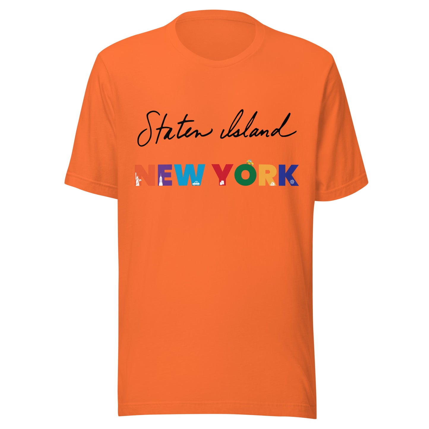 Staten Island New York Unisex t-shirt by Passport Outfitters