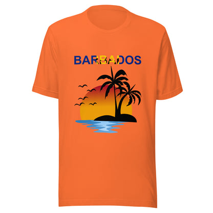 Barbados Island Vibes Unisex t-shirt by Passport Outfitters