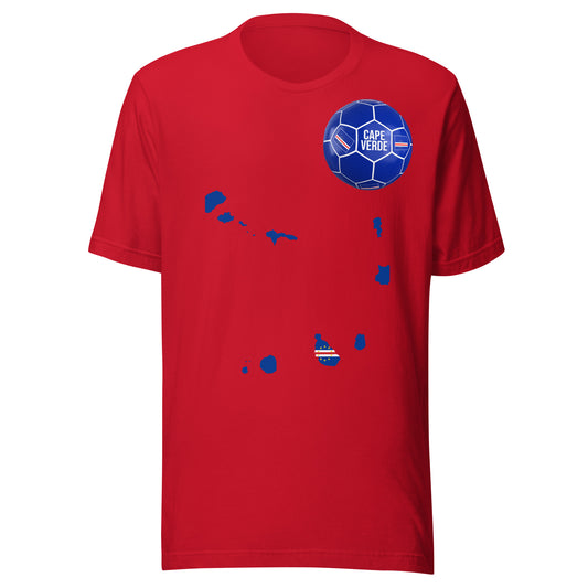 Cape Verde Pride Soccer T-Shirt – Cabo Verde Athletic Tee by Passport Outfitters