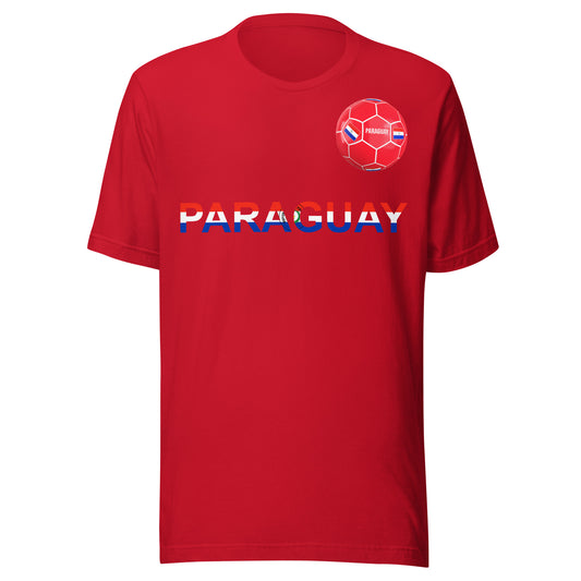 Paraguay Soccer Fan T-Shirt – La Albirroja Pride Unisex Graphic Tee by Passport Outfitters
