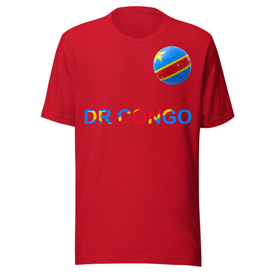 DR Congo Soccer Fan T-Shirt – The Leopards Unisex Tee by Passport Outfitters