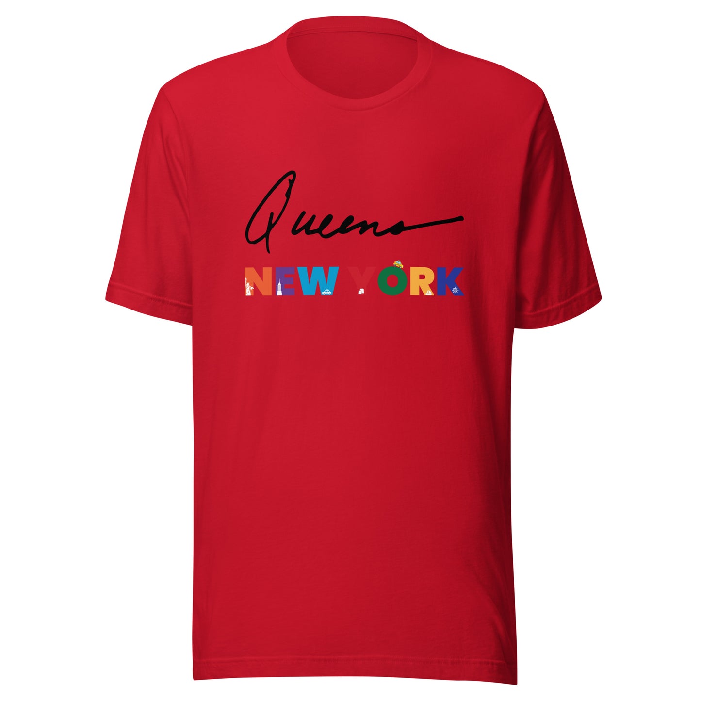 Queens NY Unisex t-shirt by Passport Outfitters