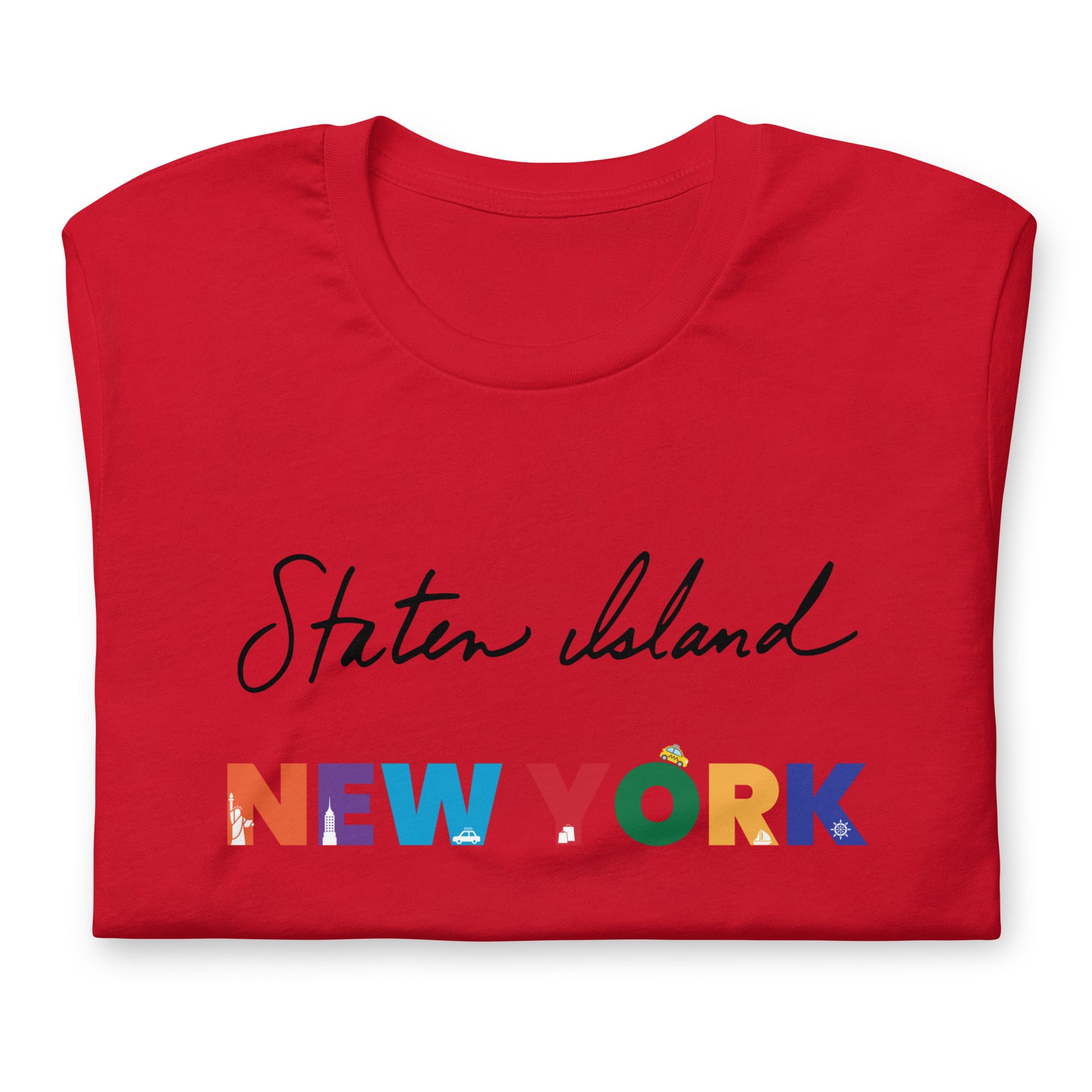 Staten Island New York Unisex t-shirt by Passport Outfitters