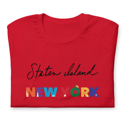 Staten Island New York Unisex t-shirt by Passport Outfitters