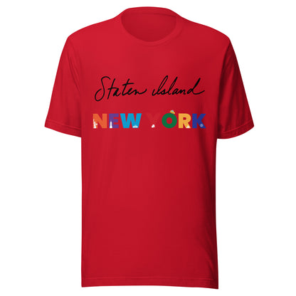Staten Island New York Unisex t-shirt by Passport Outfitters