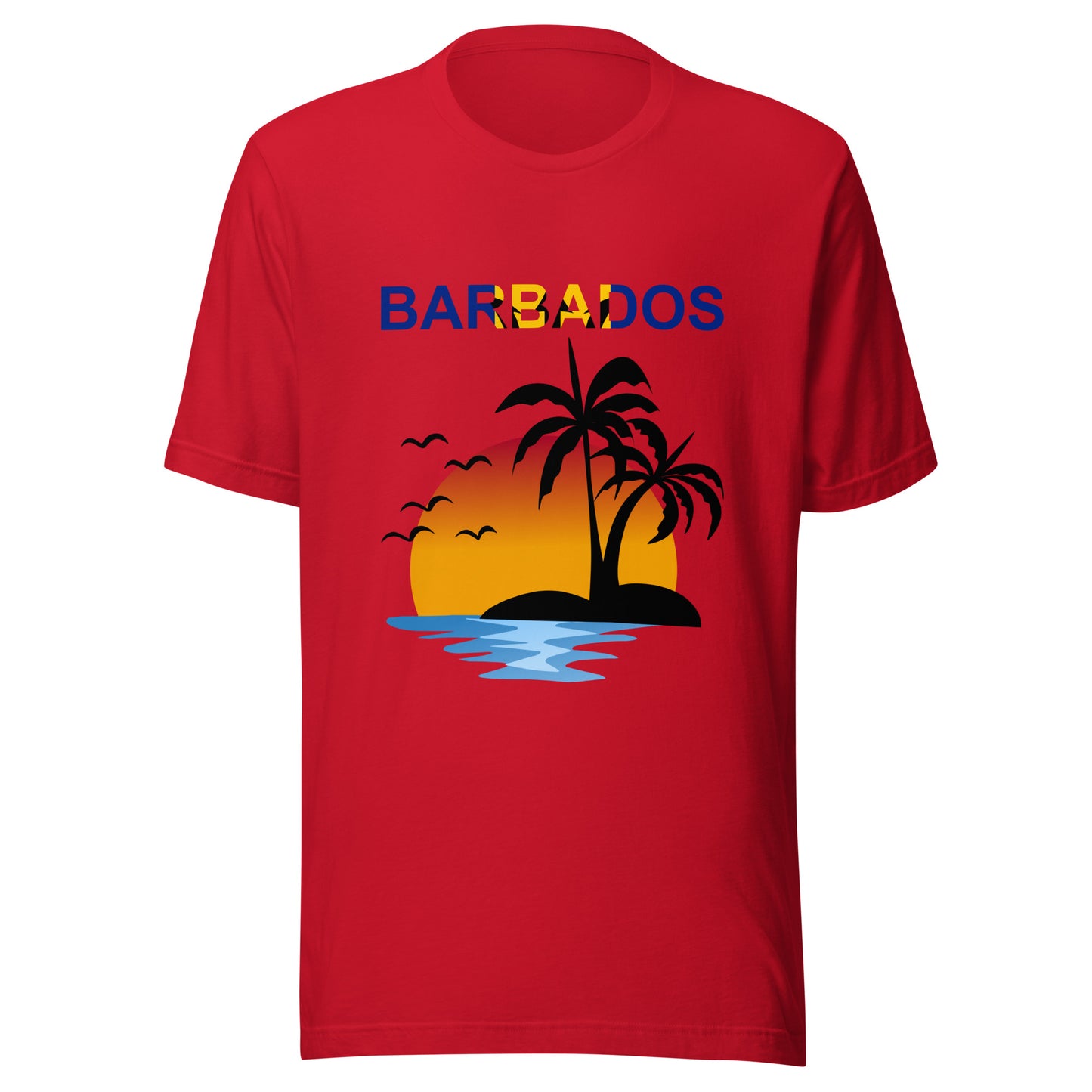 Barbados Island Vibes Unisex t-shirt by Passport Outfitters