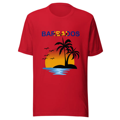 Barbados Island Vibes Unisex t-shirt by Passport Outfitters